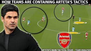 How Teams Are SHUTTING DOWN Artetas Tactics  Arsenals Current Tactical Issue  Team Analysis