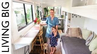 She Lost Her Apartment Then Built This Stunning Tiny House For Her and Her Daughter