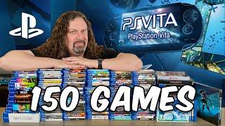 My PLAYSTATION VITA Collection 150 Games Rare $$$ & Hidden Gems