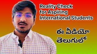 Think twice and self check before you come abroad for studies