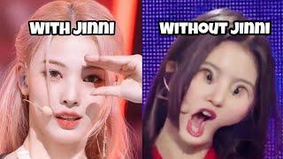 WITH Jinni vs WITHOUT Jinni  Nmixx O.O + Dice