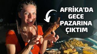 ZANZİBAR Gece Pazarında ACAYİP Sokak Yemekleri Türk döneri bile var - Tanzanya