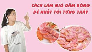 Cách Làm Giò Dăm Bông Ai Cũng Làm Được  HÀ COOKING