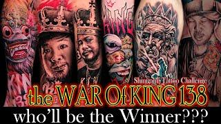 King 138 Tattoo Challenge Final  Hendric Shinigami