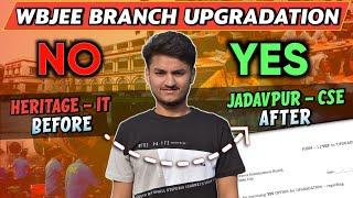 The Truth about Upgradation  YES or NO  WBJEE-2024  Pros and Cons of Upgradation  Fill form