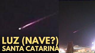 ENORME OBJETO LUMINOSO NO CÉU DE SANTA CATARINA 2024