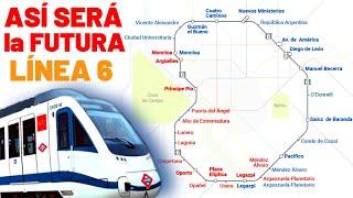  In 2025 LINE 6 WILL CLOSE for WORKS  New Automatic Trains Metro de Madrid  L11  Nuevo Norte