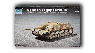 Обзор и сборка Jagdpanzer IV Trumpeter 172