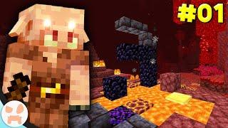 SURVIVAL... NETHER STYLE  Minecraft 1.16 Nether Survival Ep. 1