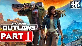 STAR WARS OUTLAWS Gameplay Walkthrough Part 1 4K 60FPS PC  ULTRA - No Commentary FULL GAME