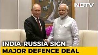 India Russia Sign S-400 Missile Deal Keep Announcement Low Key