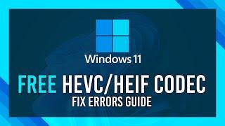 Fix HEIF andor HEVC Image Extensions Required FREE  Official