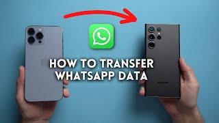 How to Transfer WhatsApp from Android to iPhone without Factory Reset