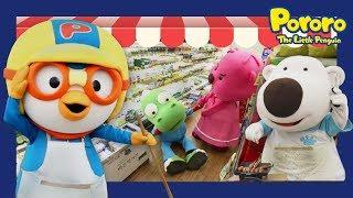 Welcome to Pororo Market  Pororo in real life  Pororo Playday