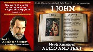 62   Book of 1 John  Read by  Alexander Scourby  AUDIO and TEXT  FREE on YouTube  GOD IS LOVE