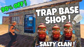 RUST  TRAPPING PLAYERS then SELLING THEIR LOOT IN THE SAME SHOP *INSANELY SALTY CLAN*