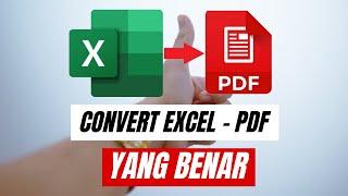 Tutorial Lengkap Cara Mudah Merubah File Excel Menjadi PDF dengan Benar