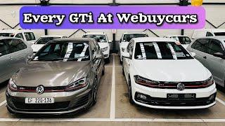 Every GTi At Webuycars  Prices  Mileage  Finance Available  Dekra Status