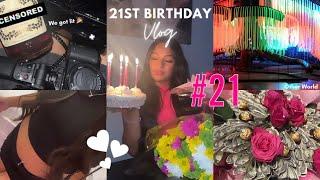 WE GOT TOO LIT 21st Birthday Vlog... SHOTS Other World Venting Skincare  Kiaraliz Mar