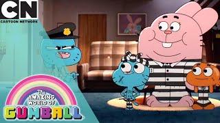 The Amazing World of Gumball   Going to Jail  Cartoon Network UK 