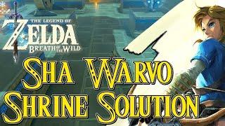 Sha Warvo  Shrine Solution  The Legend of Zelda Breath of the Wild