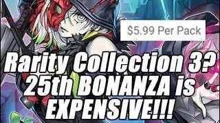 Rarity Collection 3 Yu-Gi-Oh Quarter Century Bonanza is EXPENSIVE