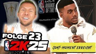 GOAT-MOMENT Rookie of the Year? Playoffs verpasst? 23  Lets Play NBA 2K25 Deutsch