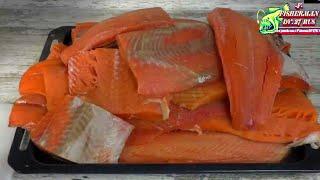 Засолка красной рыбы в банки на длительное хранение без заморозки