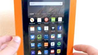 Unboxing Amazon $50 dollar kindle fire 7