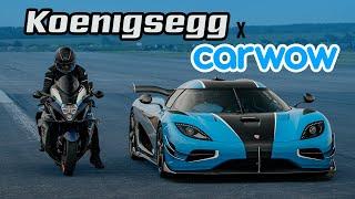 We raced our Koenigsegg Agera RST at CarWow  INSANE