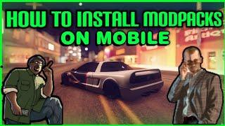 HOW TO INSTALL MODPACKS IN SAMP MOBILE  VERY EASY