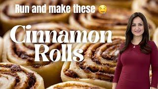 Cinnamon Rolls Fluffy Gooey Quick & Easy Shavuot Recipe
