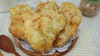 RESEP CARA MEMBUAT PISANG GORENG CRISPY GARING KREMES