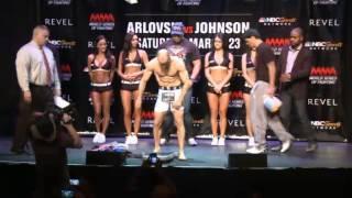 World Series of Fighting 2 ARLOVSKI VS. JOHNSON Weigh In Main Card Only