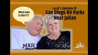 San Diego RV Parks and Camping In Julian Area #sandiegocamping #californiacamping #rvlife