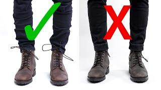 6 Boot Rules Every Man Should Know Before Wearing Boots