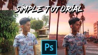 Cara Ganti Background Realistic Photoshop