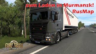 ETS2 1.50  zum Laden in Murmansk   381  RusMap 2.51