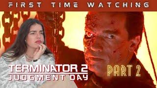 Great Sequel TERMINATOR 2 Judgment Day - Girlfriend First Time Watching  Reaction 22