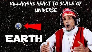 Villagers React To Scale Of Universe  Tribal People React Universe Is Way Bigger Than You Think