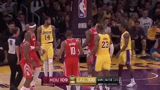 LAKERS VS ROCKETS FULL FiGHTBRAWL