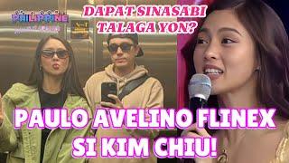 PAULO AVELINO FLINEX SI KIM CHIU #kimpau #kimpauupdate #pauloavelino #kimchiu