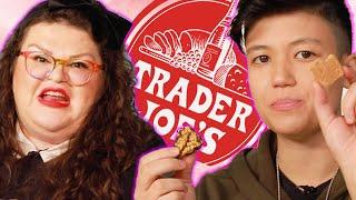 Kristin And Jen Try Every Trader Joes Snack Bar  Kitchen & Jorn