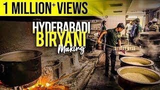 Hyderabadi Mutton Biryani Preparation Step by Step Process  Muslim Mutton Biryani  Grill9  HYD