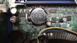 How to Replace CMOS Battery in a Desktop Computers Motherboard