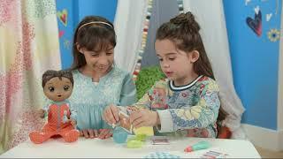 Baby Alive - Mix My Medicine Baby Doll in Llama Pajamas with Doctor Accessories - Drinks and Wets