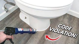 Should You Caulk Around The Bottom Of A Toilet? Pros And Cons  The DIY Great Debate