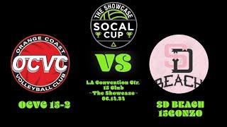 OCVC 15-2 vs SD BEACH 15 GONZO SoCalCup The Showcase 06.14.24