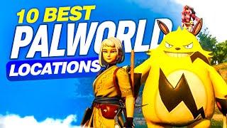 10 Palworld Best Base Locations   Best Loot Pals & Treasure  Best Locations In Palworld HINDI