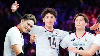 Japanese Volleyball Trio DESTROYED Iran in Mens VNL 2024 